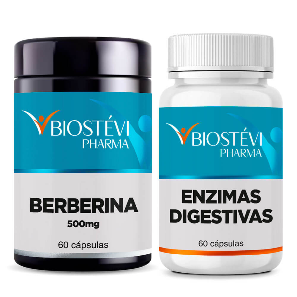 Kit berberina + enzimas digestivas